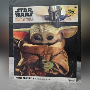 Star Wars Mandalorian Puzzle - Green and Tan